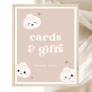 Little Dumpling Bao Dim Sum Kaarten & Geschenken T Poster