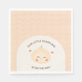 Little Dumpling Dim Sum Baby shower Servet