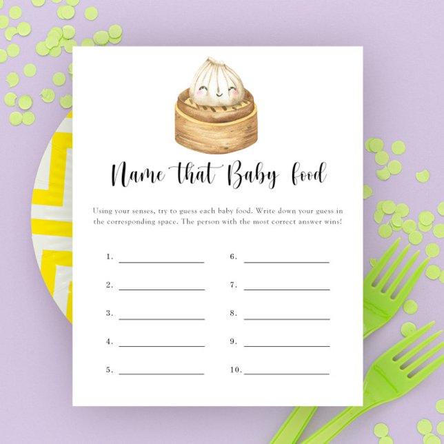 Little dumpling Naam dat baby Food douchegame (Creator heeft geüpload)