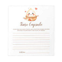 Little Dumpling Time Capsule Bericht voor Baby Notitieblok