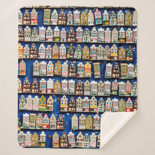 Little Dutch souvenirs and gifts - shoes windmills Sherpa Deken