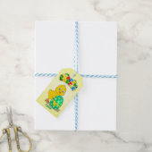 Little Easter Chicken Cartoon Cadeaulabel (Met Touw)