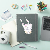 Little Elephant Cute Animal Sticker (iPad Cover)