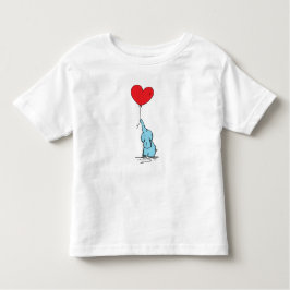Little Elephant Love Balloon T-shirt