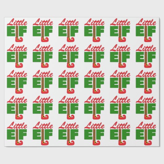 Little Elf Cadeaupapier (Vlak)