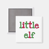 Little Elf Holiday T-shirts en Gifts Magneet (Voorkant / Achterkant)