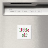 Little Elf Holiday T-shirts en Gifts Magneet (Insitu (Vaatwasser))