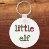 Little Elf Holiday T-shirts en Gifts Sleutelhanger (Voorkant)