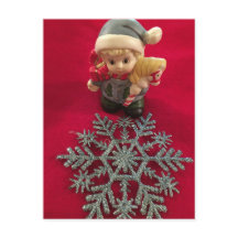 Little Elf ~ KerstBriefkaart