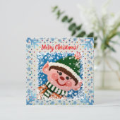 Little Elf Magnet Card (Staand voorkant)