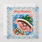 Little Elf Magnet Card (Voorkant)