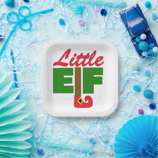 Little Elf Papieren Bordje (Feest)
