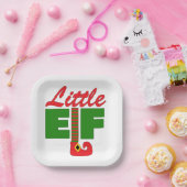 Little Elf Papieren Bordje (Feest)