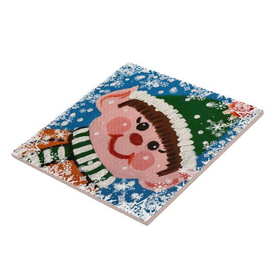 Little Elf Tegeltje (Zijkant)