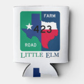 Little Elm, TX, FM 423 & Texas Longhorn Koelbox Blikjeskoeler (Voorkant)