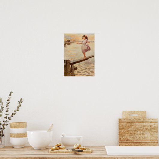 Little Emily van Jessie Willcox Smith Print (Keuken)