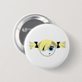 Little Emo Girl Ronde Button 5,7 Cm (Voorkant /achterkant)