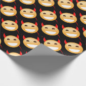 Little Emoji Devil Cadeaupapier (Hoek)