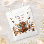 Little Enchanted African Fairy & Woodland Animals Bedankzakje (Geknipt)