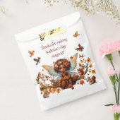 Little Enchanted African Fairy & Woodland Animals Bedankzakje (Gezegeld)