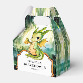Little Enchanted Dragon Baby shower Bedankdoosjes