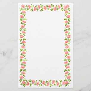 Little English Tea Rozen Stationery Briefpapier