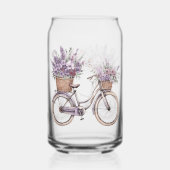 Little Escape Bicycle – Minimal Travel Adventure Blikvorm Glas (Achterkant)