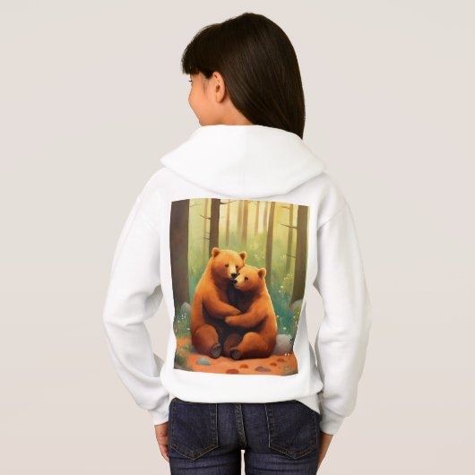 Little Explorer 2025 Kinder Nieuwjaar Hoodie (Achterkant volledig)