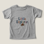 Little Explorer Adventure T-shirt (Design achterkant)