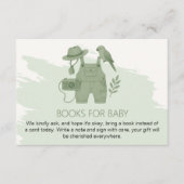 Little Explorer Baby Shower Books for Baby Informatiekaartje (Voorkant)
