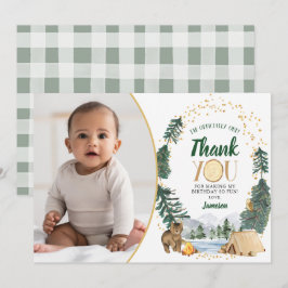 Little Explorer bedankje Bedankkaart