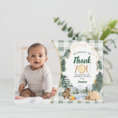 Little Explorer bedankje Bedankkaart (Staand voorkant)