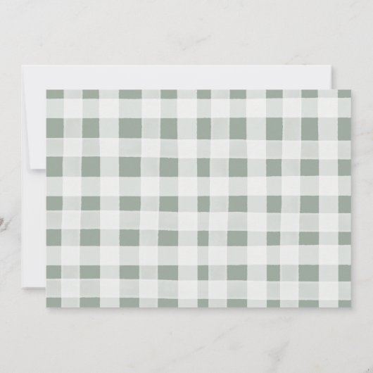 Little Explorer bedankje Bedankkaart (Achterkant)