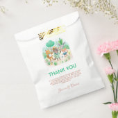 Little Explorer Bos Detective Boy Baby shower Bedankzakje (Gezegeld)