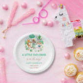 Little Explorer Bos Detective Boy Baby shower Papieren Bordje (Feest)