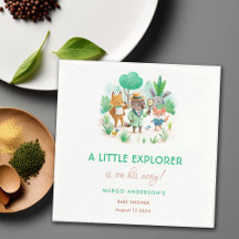 Little Explorer Bos Detective Boy Baby shower
