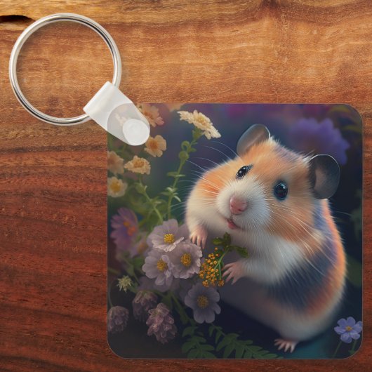 Little Explorer Hamster Sleutelhanger (Voorkant)