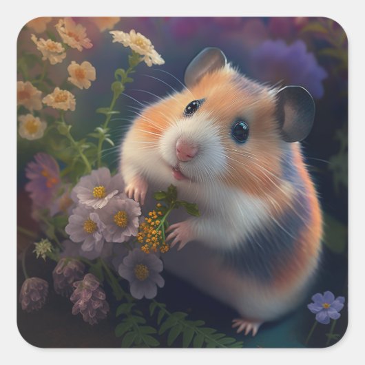 Little Explorer Hamster Sticker (Voorkant)