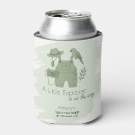 Little Explorer Is On The Way Baby Shower Blikjeskoeler