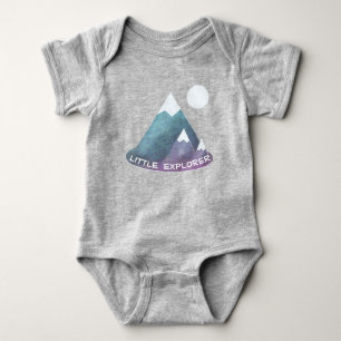 Little Explorer Mountain Scene Romper