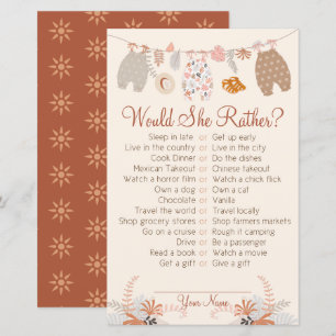 Little Explorer Safari Adventure Boho Party Game