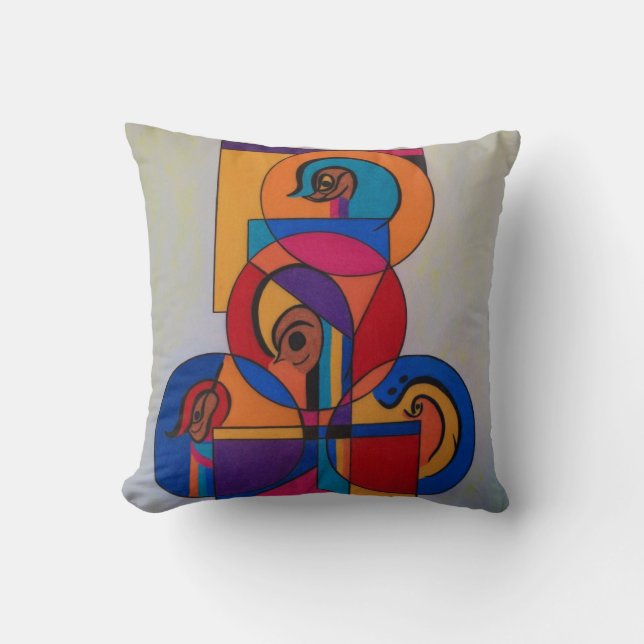 Little Faces Pillow Kussen (Voorkant)