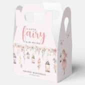 Little Fairy betoverde roze Baby shower Bedankdoosjes (Geopend)