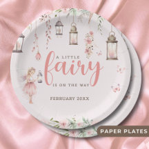 Little Fairy betoverde roze Baby shower