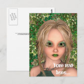 Little Fairy Briefkaart (Voorkant / Achterkant)