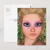Little Fairy Briefkaart (Voorkant / Achterkant)