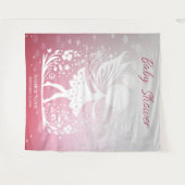 Little Fairy Floral Achtergrond Wandkleed (Voorkant (horizontaal))