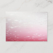 Little Fairy Floral Baby shower Informatiekaartje (Achterkant)