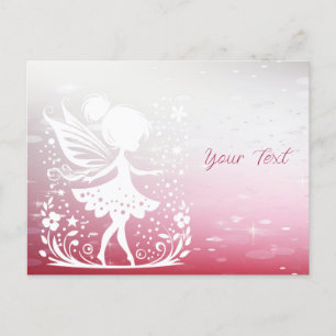 Little Fairy Floral Briefkaart