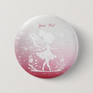 Little Fairy Floral Button